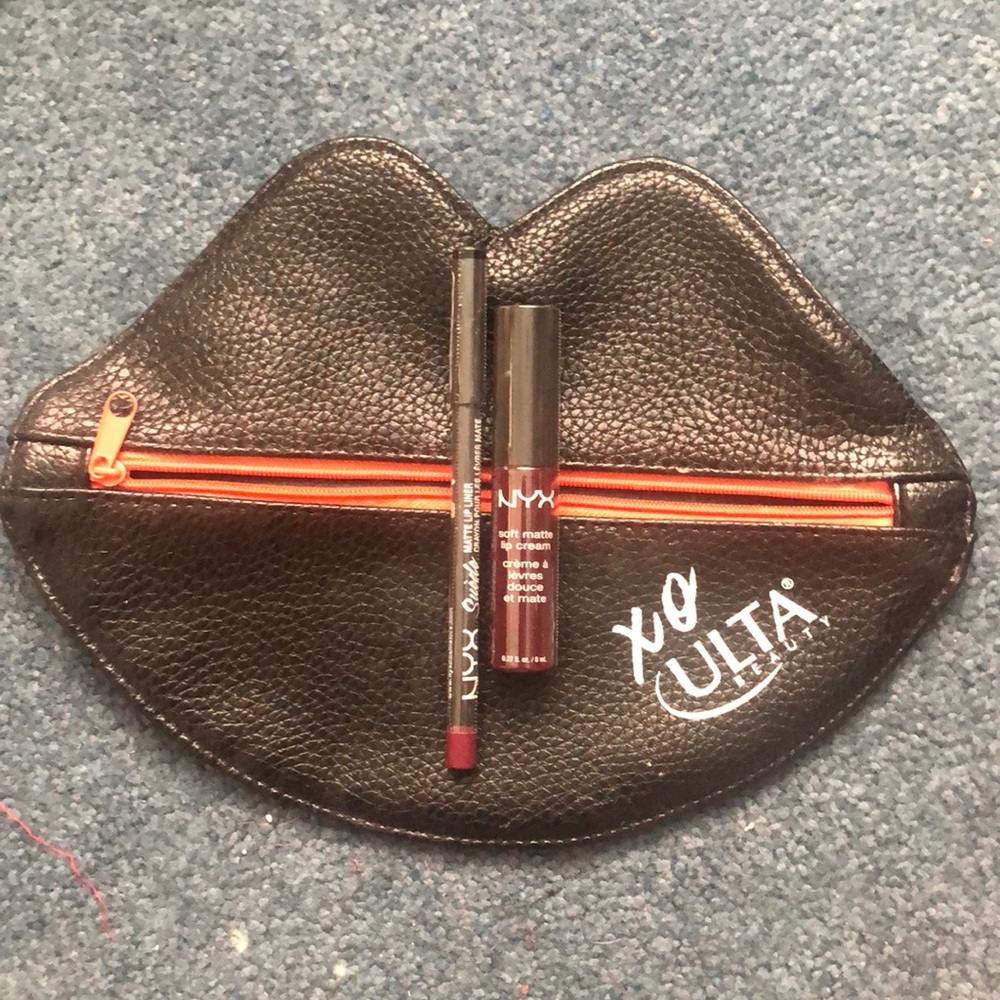 Lipstick and lipliner bundle (nyx)